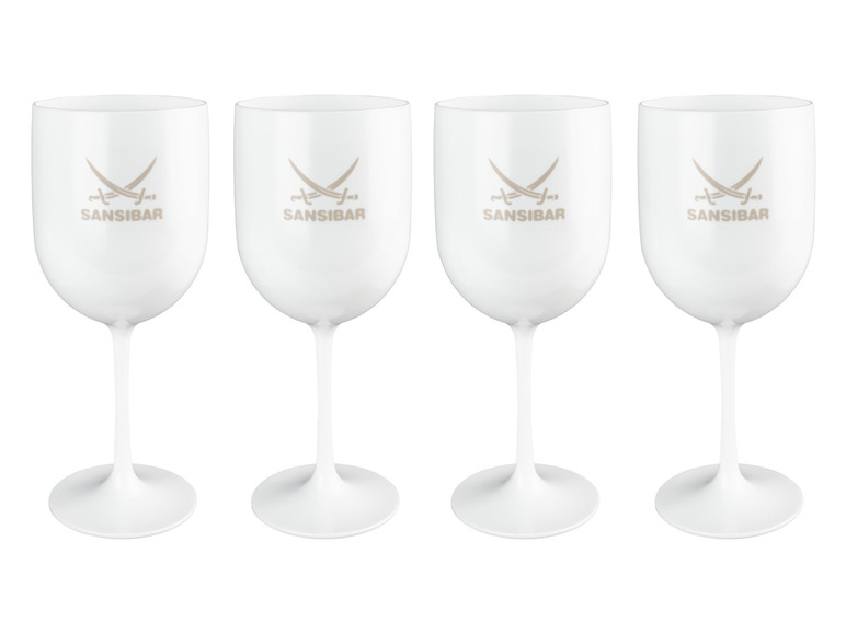 SANSIBAR Weingläser \ Champagnergläser \ Trinkgläser, 4-teilig Flash Sale