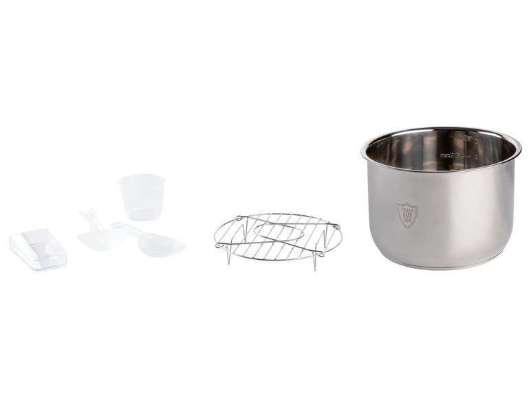 SILVERCREST® KITCHEN TOOLS Multi-Pot Schnellkochtopf »SSM 1000 A2«, 1000 W Vatertagsangebot