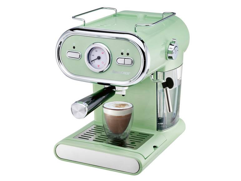 SILVERCREST® KITCHEN TOOLS Espressomaschine »SEM 1100 E1«, mint, 1100 W Exklusive Angebote