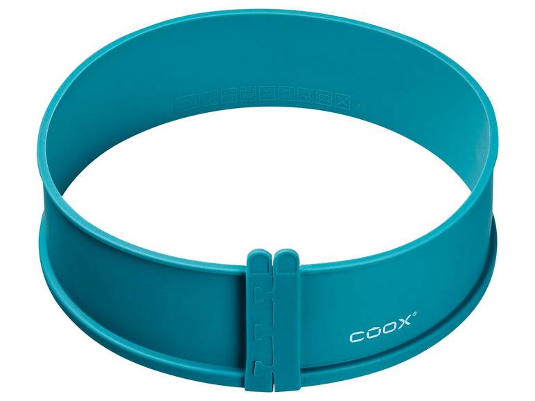 Coox Silikon-Backform Springform, inkl. Porzellanboden Sonderangebot der Fabrik