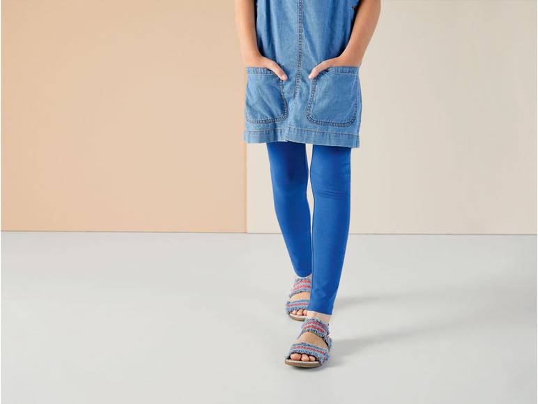 pepperts!® Kinder Mädchen Leggings, 2 Stück, mit bequemem Gummizugbund Bis zu 55% Rabatt