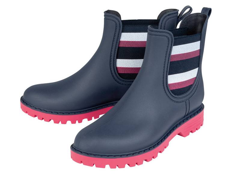 esmara® Damen Regenstiefeletten mit Anziehhilfe Nur noch ein Tag übrig
