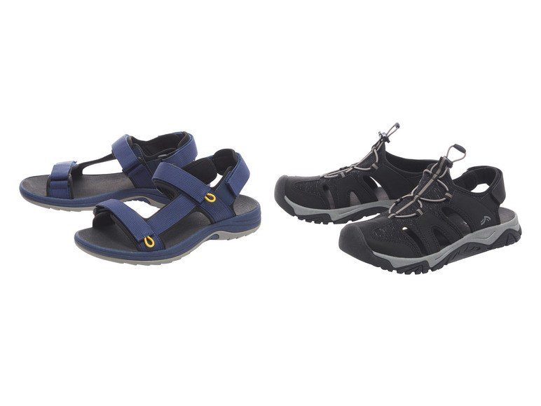 CRIVIT Herren Trekking Sandalen mit gepolsterten Riemen Clearance-Verkauf