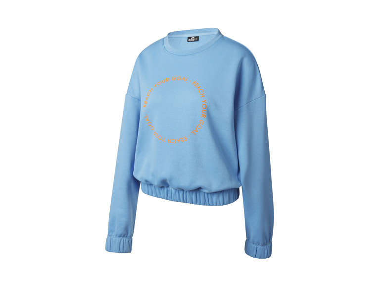 CRIVIT Damen Sweatpullover, modisch kurz geschnitten 50% Rabatt für begrenzte Zeit