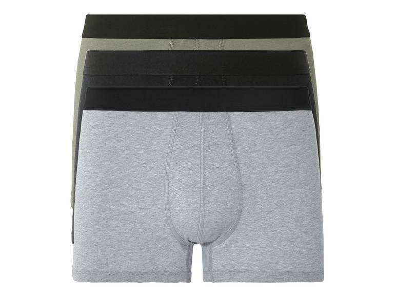 LIVERGY® Herren Boxer, 3 Stück, mit hohem Baumwollanteil Online