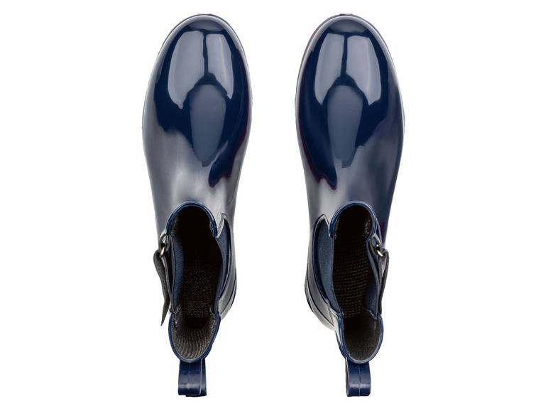 esmara® Damen Regenstiefelette, mit seitlichen Gummizügen Auslauf