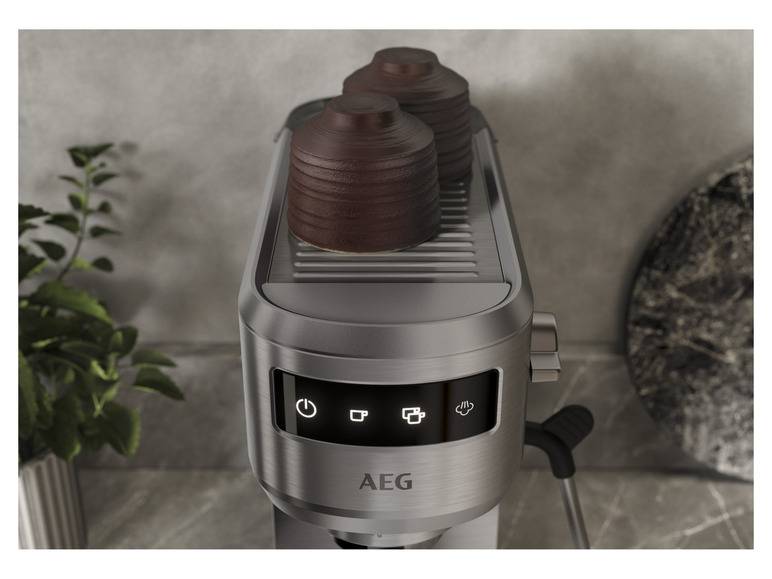 AEG Gourmet 6 Espresso Siebträgermaschine »EC6-1-6ST«, 1350 W Rabatt