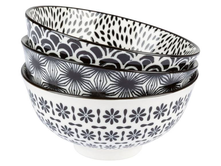 Tognana Salatschüssel, 12cm, 3-teilig, aus Porzellan Black Friday