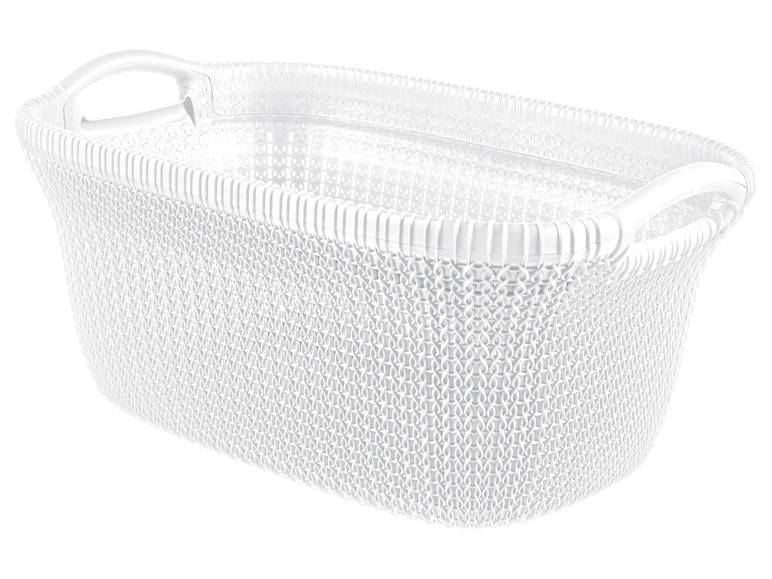 Curver Wäschekorb, in Strickoptik Blitzangebot