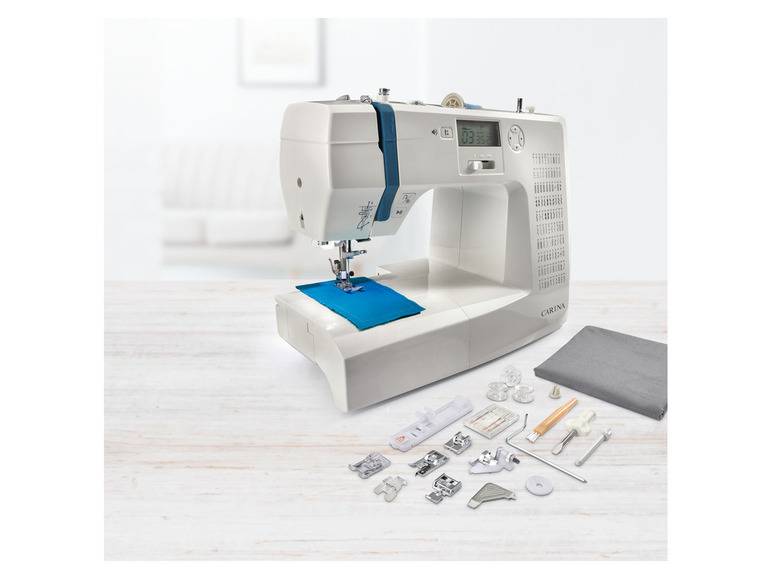 Carina Computernähmaschine »SCNM 100 A1«, mit 100 Stichprogrammen Tiefpreis