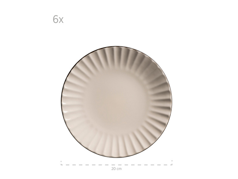 MÄSER Geschirr-Set »Osita«, 18-teilig, beige Super Sparpreis