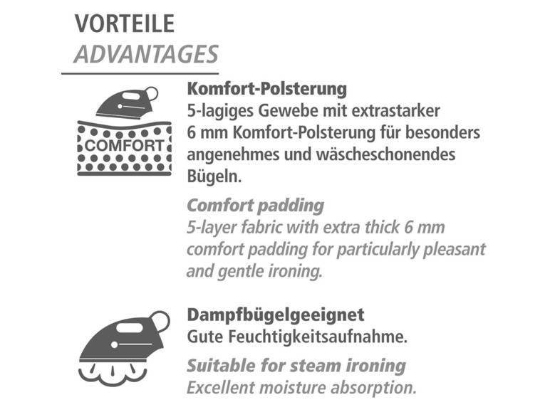 Wenko Bügeldecke »Air Comfort«, dampfbügelgeeignet Bis zu 65% Rabatt