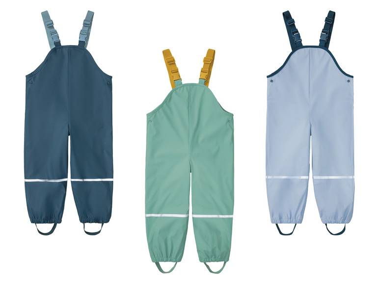 lupilu® Kleinkinder Matsch- und Buddellatzhose, wasser- und winddicht Kostenloser Versand international