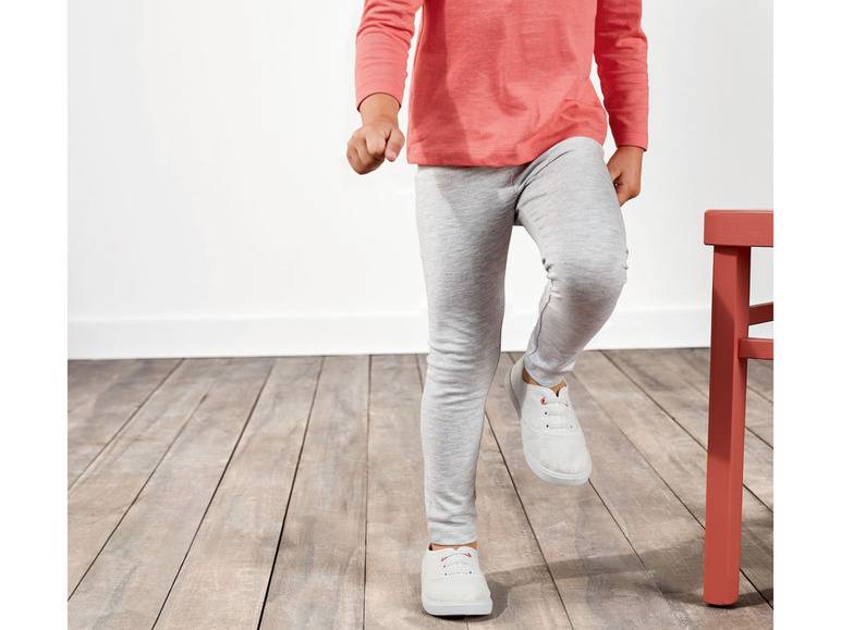 lupilu® Kleinkinder Leggings, 3 Stück, mit Baumwolle Black Friday Preise