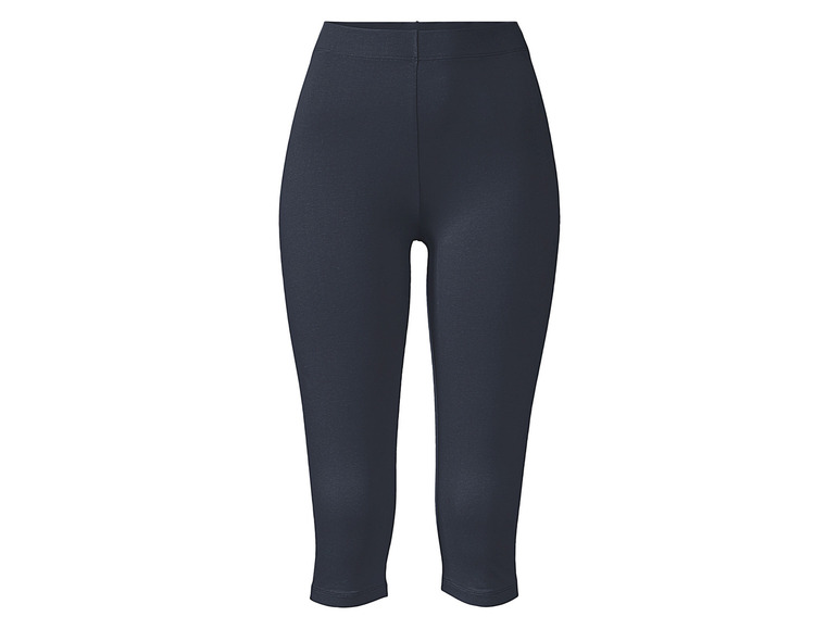 esmara® Damen Capri-Leggings, normale Leibhöhe, elastischer Bund Verkauf