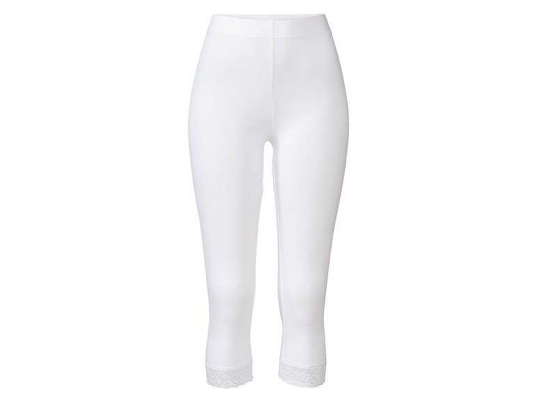 esmara® Damen Capri-Leggings, normale Leibhöhe, elastischer Bund Verkauf