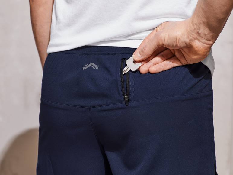 CRIVIT Herren Funktionsshorts mit Handytasche Schlussverkauf