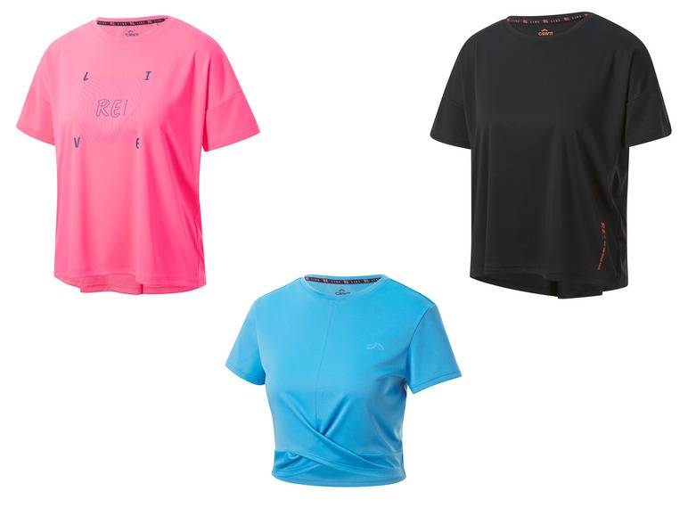 CRIVIT Damen Funktionsshirt, modisch weit geschnitten Kostenloser Versand