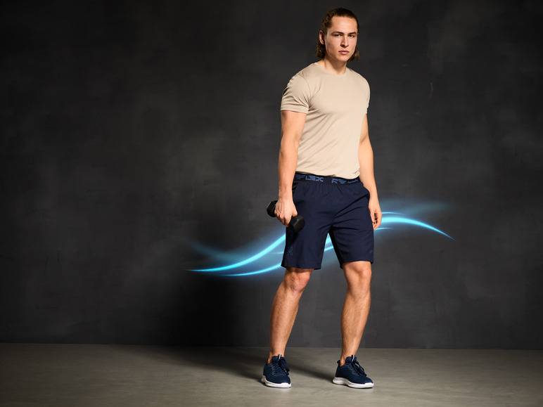 CRIVIT Herren Funktionsshorts mit dynamischer Kühltechnologie Limitierter Zeitrabatt