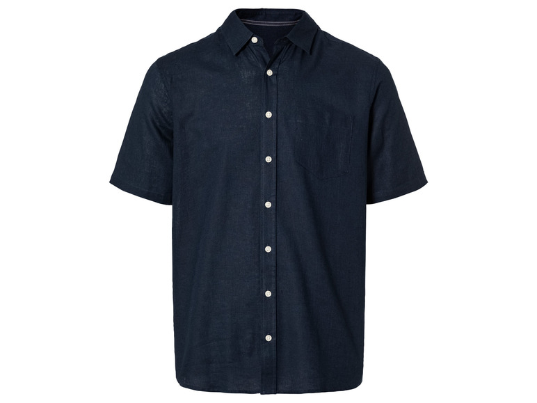 LIVERGY® Herren Leinenhemd, Regular Fit Großer Ausverkauf