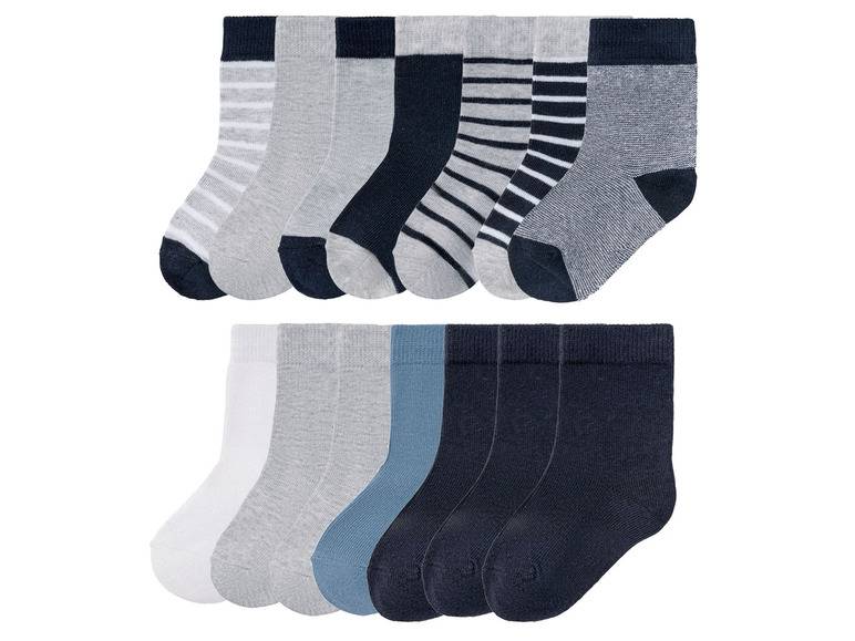 lupilu® Kleinkinder Socken, 7 Paar, mit Bio-Baumwolle Neueste Mode
