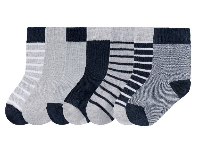 lupilu® Kleinkinder Socken, 7 Paar, mit Bio-Baumwolle Neueste Mode