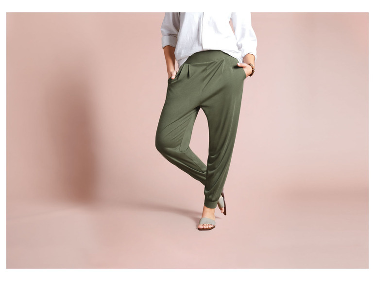 esmara® Damen Sommerhose mit Bündchen am Beinabschluss Große Rabatte
