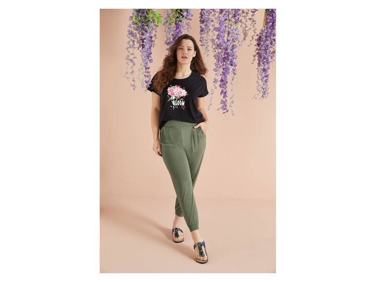 esmara® Damen Sommerhose mit Bündchen am Beinabschluss Große Rabatte