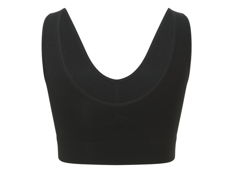 CRIVIT Damen Seamless-Sportbustier, Medium-Level, mit dynamischer Kühltechnologie Saisonale Angebote