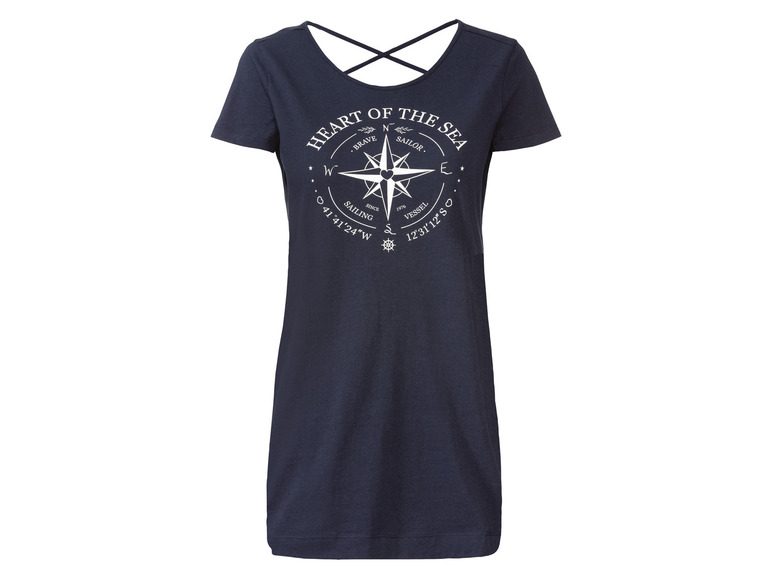 esmara® Damen Longshirt aus reiner Baumwolle Kauf eins, bekomm eins gratis