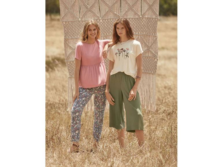 esmara® Damen Sommerhose mit Bündchen am Beinabschluss Tägliche Deals