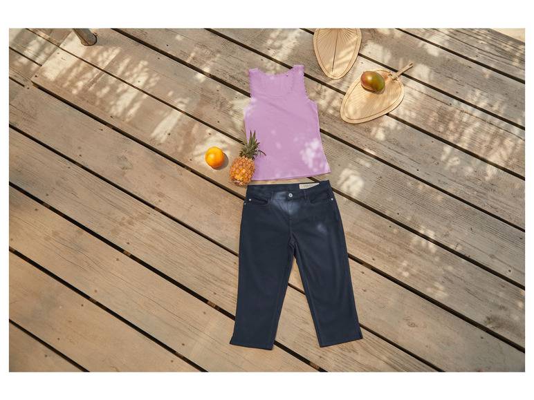 esmara® Damen Caprihose, extra schmal geschnitten, mit normaler Leibhöhe Super Sparpreis