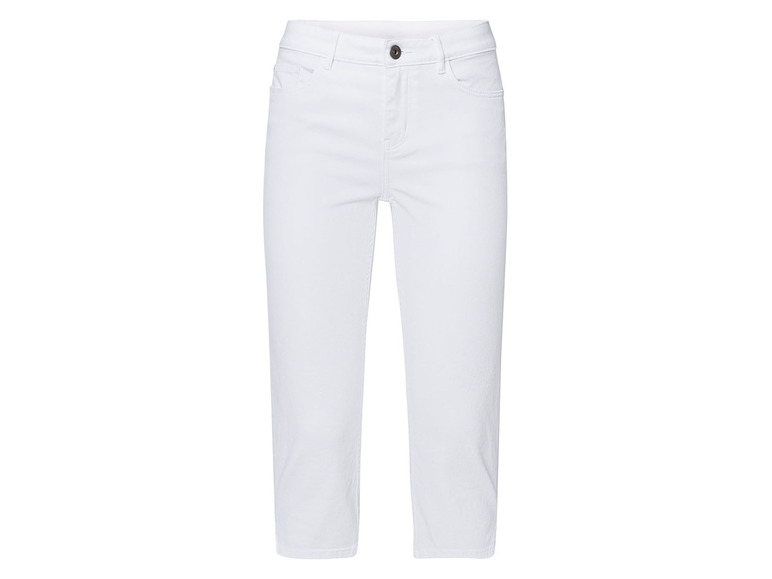 esmara® Damen Caprihose, extra schmal geschnitten, mit normaler Leibhöhe Super Sparpreis
