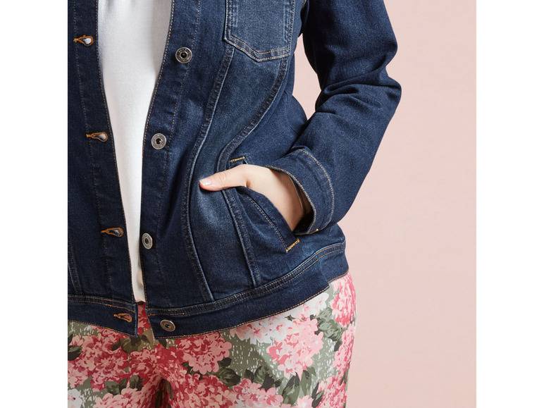 esmara® Damen Jeansjacke, leicht tailliert geschnitten JETZT KAUFEN