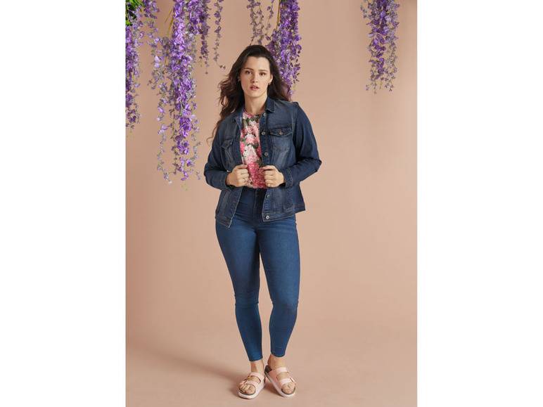 esmara® Damen Jeansjacke, leicht tailliert geschnitten JETZT KAUFEN