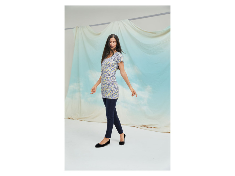 esmara® Damen Longshirt, figurbetont aus Stretchjersey Letzte 2 Tage