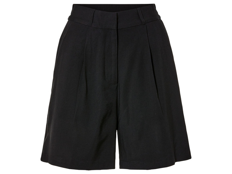 esmara® Damen Shorts mit Bundfalten Bis zu 65% Rabatt