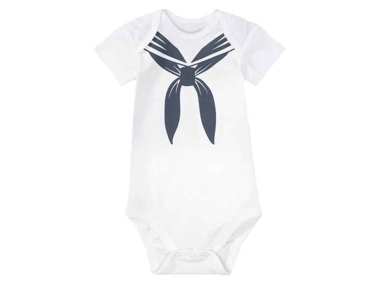 lupilu® Baby Bodies, 5 Stück, kurzarm, aus reiner Bio-Baumwolle Nur für heute