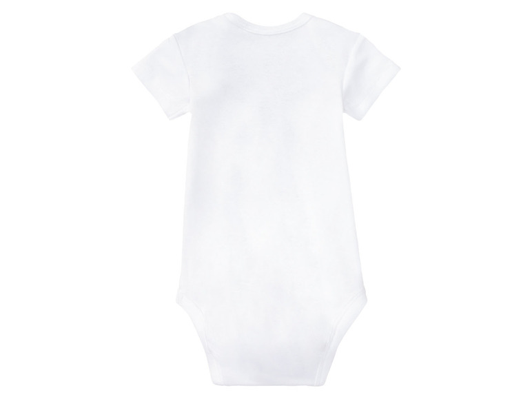 lupilu® Baby Bodies, 5 Stück, kurzarm, aus reiner Bio-Baumwolle Nur für heute