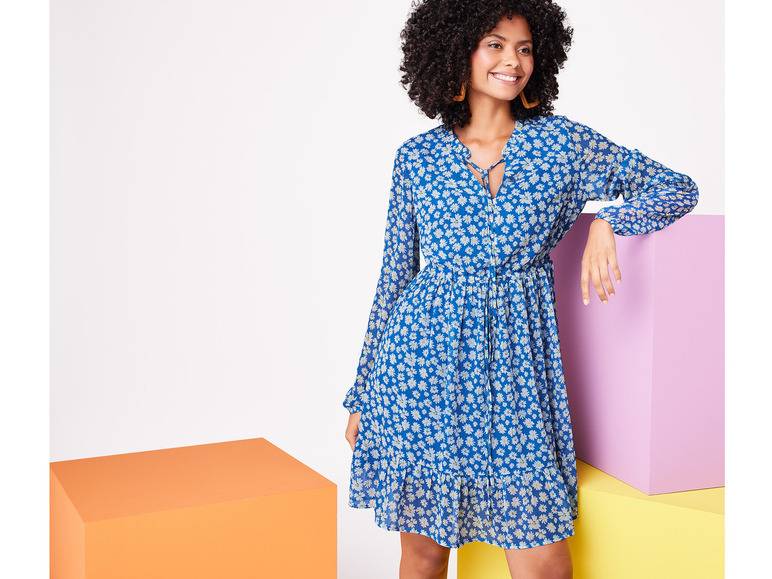 esmara® Damen Kleid, leger geschnitten Sonderangebot der Fabrik