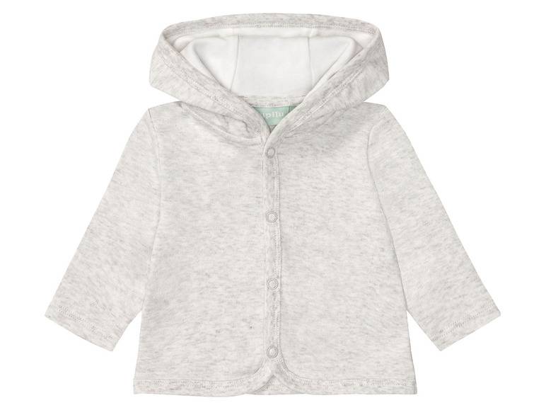 lupilu® Baby Sweatjacke, 2 Stück, aus reiner Bio-Baumwolle Vierteljährliche Förderung