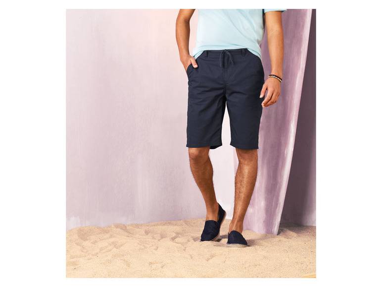 LIVERGY® Herren Shorts, mit teilelastischem Gummizugbund Nur noch ein Tag übrig