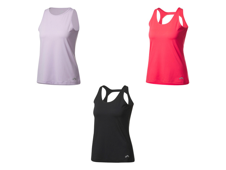 CRIVIT Damen Funktionstop aus 90 % recyceltem Material Kostenloser Versand international