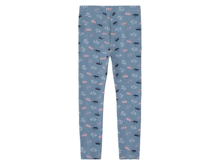 lupilu® Kleinkinder Leggings, 2 Stück, mit hohem Baumwollanteil Fabrikladen