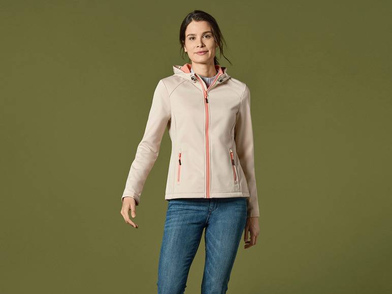 Rocktrail Damen Softshelljacke, verlängerte Rückseite Speichern exportieren