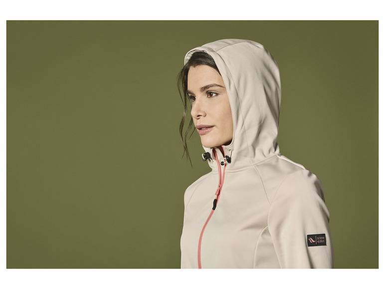 Rocktrail Damen Softshelljacke, verlängerte Rückseite Speichern exportieren