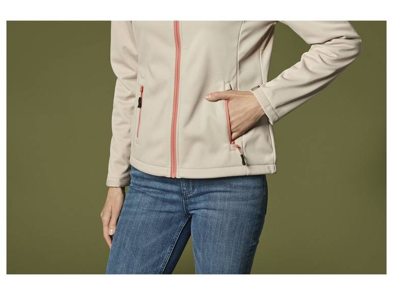 Rocktrail Damen Softshelljacke, verlängerte Rückseite Speichern exportieren