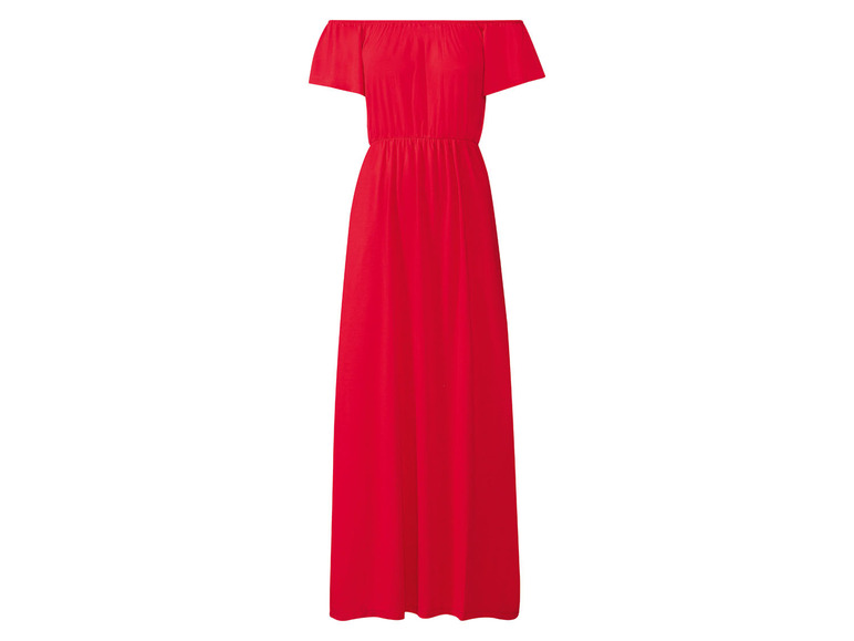 esmara® Damen Maxikleid mit Gummizug in der Taille Hotsell