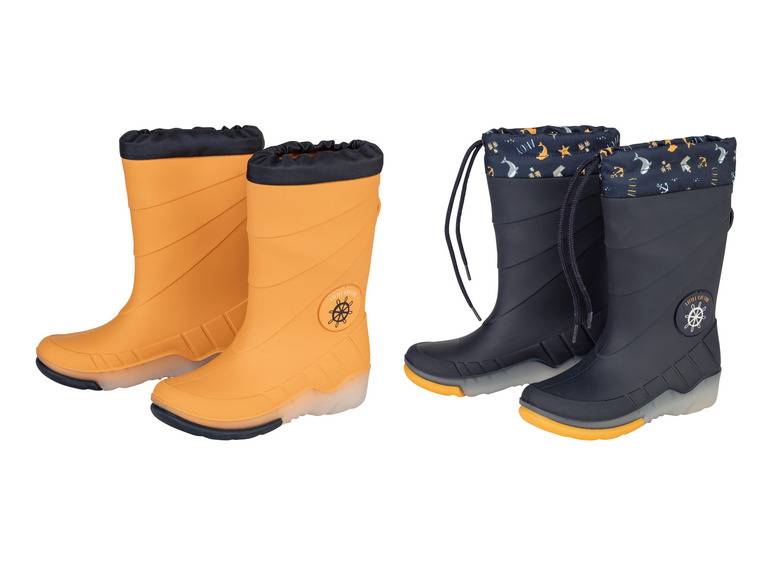 lupilu® Kleinkinder Blinkregenstiefel, wasserdicht Flash Sale