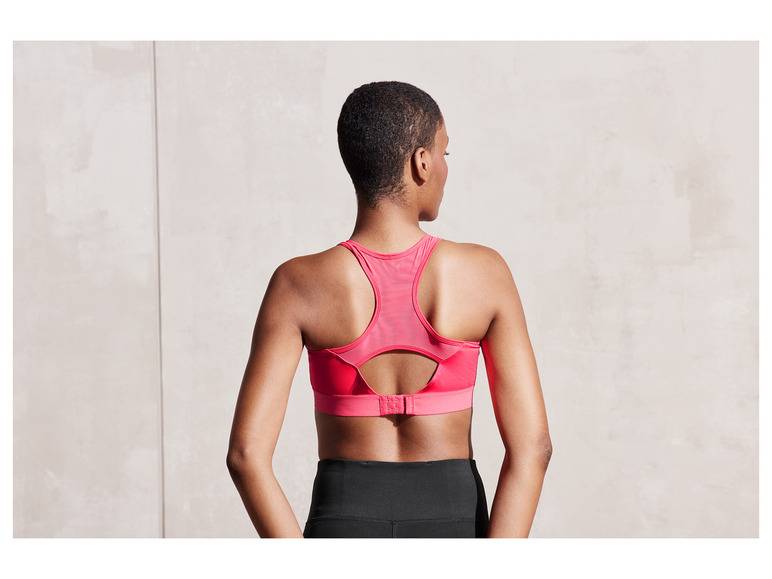 CRIVIT Damen Sportbustier, High-Level, mit Mesh-Einsätzen Begrenztes Angebot